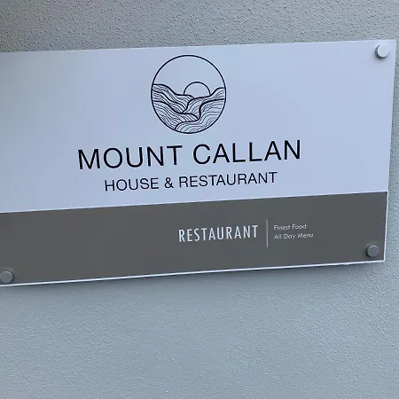 Mount Callan House & Restaurant, Kilmaley County Clare * Ennis